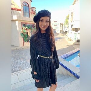 Custom Made Black Dress